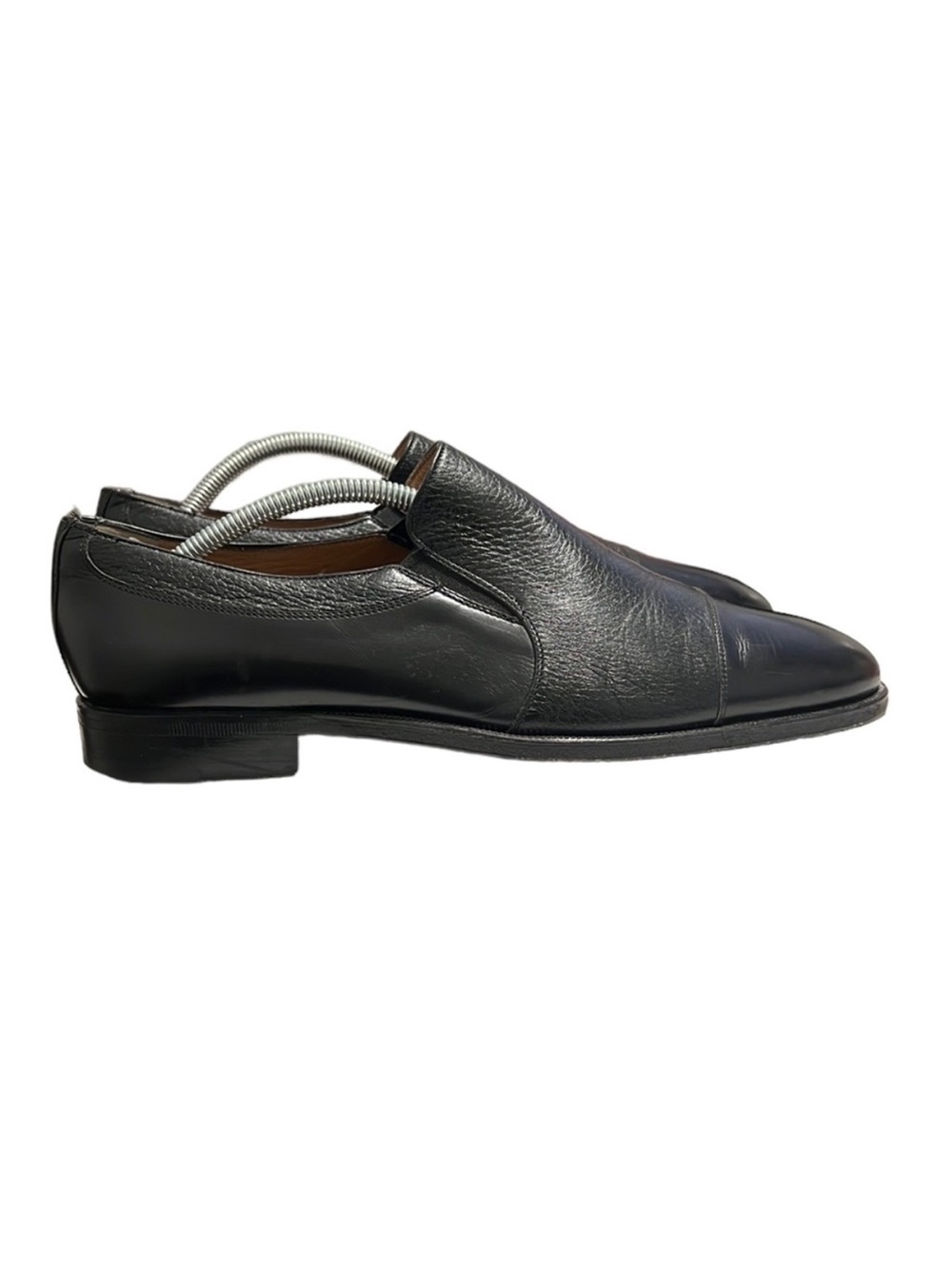 Stemar Black Loafers Size 8